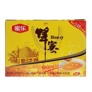 蜜乐槐花蜜.（中蜂）蜂蜜. 枇杷蜜蜂蜜礼盒