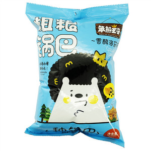 笨熊王子海苔味粗粮锅巴香醇海苔味
