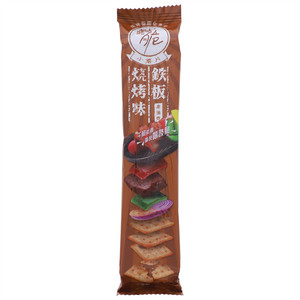 喀吱脆铁板烧烤味烘焙型膨化食品