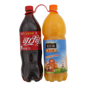 1L可口可乐+1.25L美汁源果粒橙