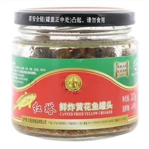 鲜炸黄花鱼罐头227克