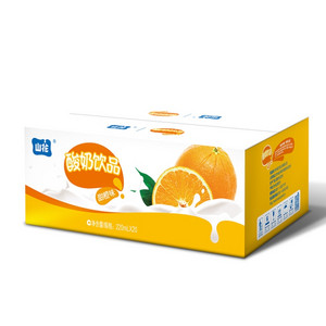 山花酸奶饮品（甜橙味）（220ml*20）