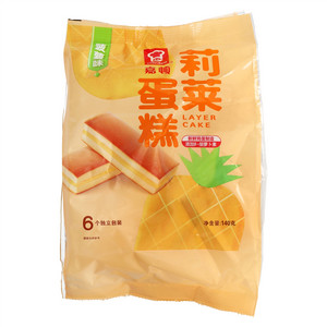 Garden嘉顿菠萝味莉莱蛋糕