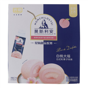 光明莫斯利安巴氏杀菌热处理风味酸奶(白桃大福风味)200g*10