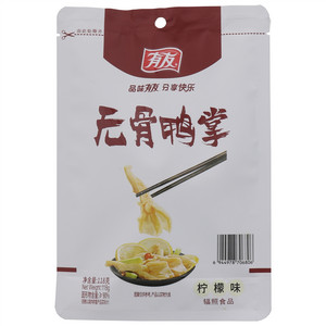 有友柠檬味无骨鸭掌