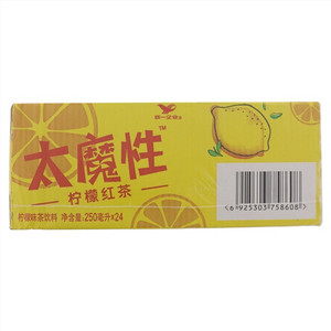 统一企业太魔性柠檬味茶饮料