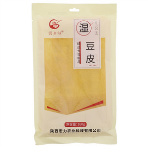 尝乡味湿豆皮