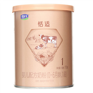 君乐宝恬适婴儿配方奶粉（0-6月龄，1段）