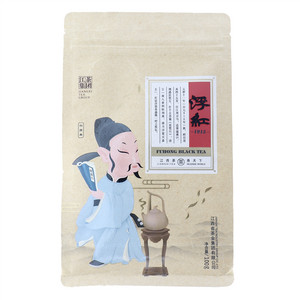 浮红茶（牛皮纸底 100克八角自立袋）