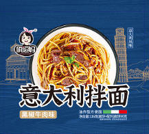 俏逗妈意大利拌面5连包