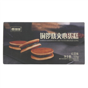 香当当红豆味铜锣烧夹心蛋糕