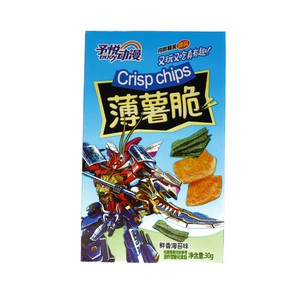 予悦动漫鲜香海苔味薯片