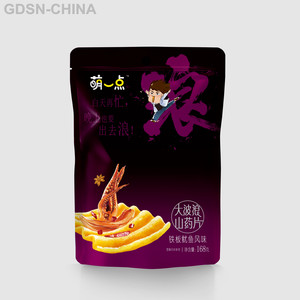 大波浪山药片（铁板鱿鱼风味）168g