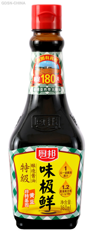厨邦味极鲜特级酿造酱油
