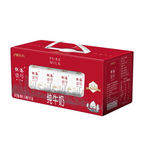 晨光 供港壹号纯牛奶(250毫升×12盒)彩箱装