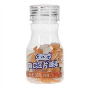 名人堂维C压片糖果(甜橙味) 