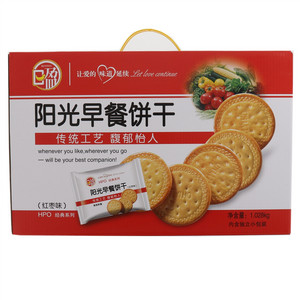 日盈阳光早餐饼干（红枣味）