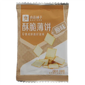 良品铺子原味酥脆薄饼