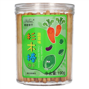 琦诺蔬菜味杉木棒饼干