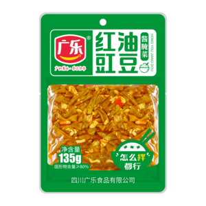 135克红油豇豆