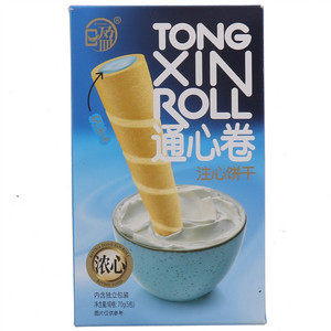 日盈通心卷奶油味70g