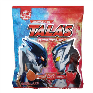 添乐卡通王TALA'S双果味果汁软糖