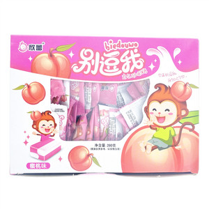 欣蕾  蜜桃味充气砂质糖