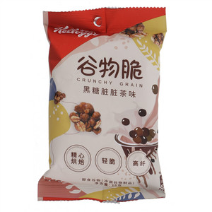 家乐氏黑糖脏脏茶味谷物脆