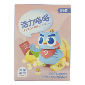 冻干黄桃水果豆