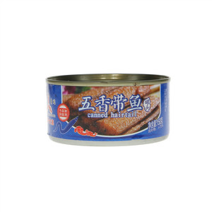 三渔圣冈五香带鱼罐头