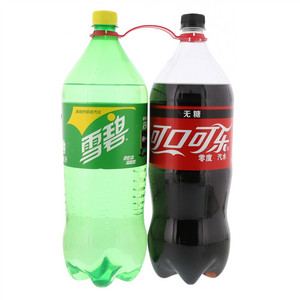 可口可乐/可口可乐零度/雪碧可口可乐汽水+清爽柠檬味汽水