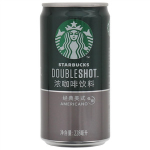 Starbucks星巴克DOUBLESHOT星倍醇经典美式浓咖啡饮料