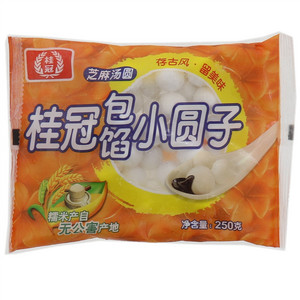 桂冠包馅小圆子