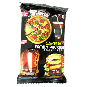 缤动全家套餐1合1（披萨＋可乐＋热狗＋汉堡）