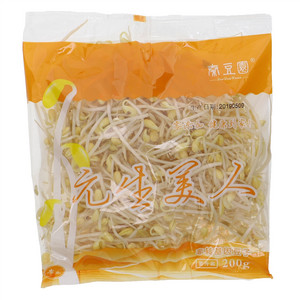 秦豆园元生美人黄豆芽