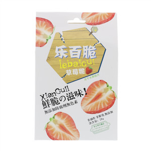 乐百脆草莓脆28g