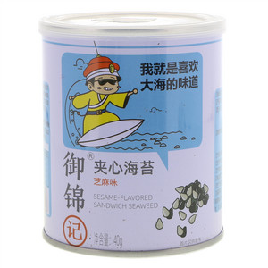 御锦记芝麻味夹心海苔