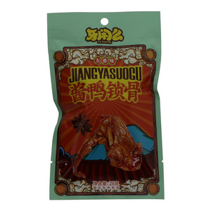 牙闲么五香味酱鸭锁骨