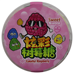 美迪熊炫彩树莓糖（果味软糖）