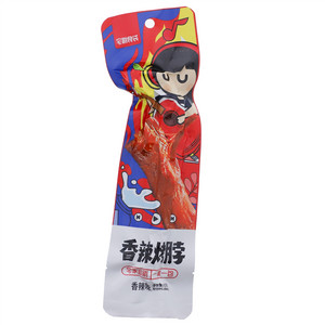 宅剧食袋香辣烤脖