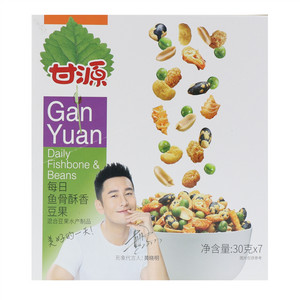 甘源鱼骨酥香豆果