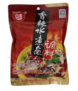 白家陈记香辣水煮鱼调料(麻辣型)200g