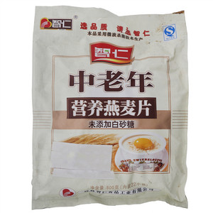 智仁中老年营养燕麦片(未添加白砂糖）800克