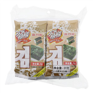欢乐嬉嬉岩烧烧烤味海苔