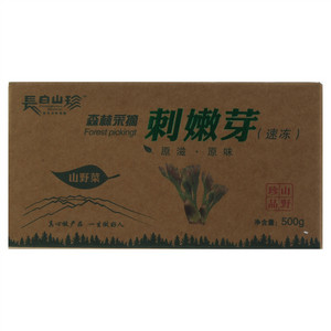长白山珍森林采摘刺嫩芽