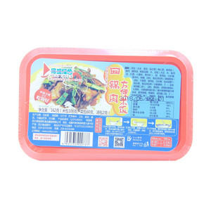 得益绿色回锅肉方便米饭