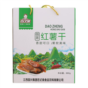 百丈泉倒蒸红薯干