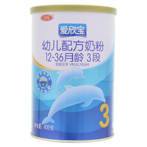 三元爱欣宝幼儿配方奶粉12-36月龄3段