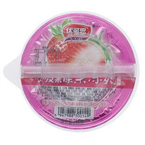 优可思草莓味可吸果冻果冻爽