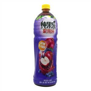 纯果乐蓝莓石榴味水果饮料